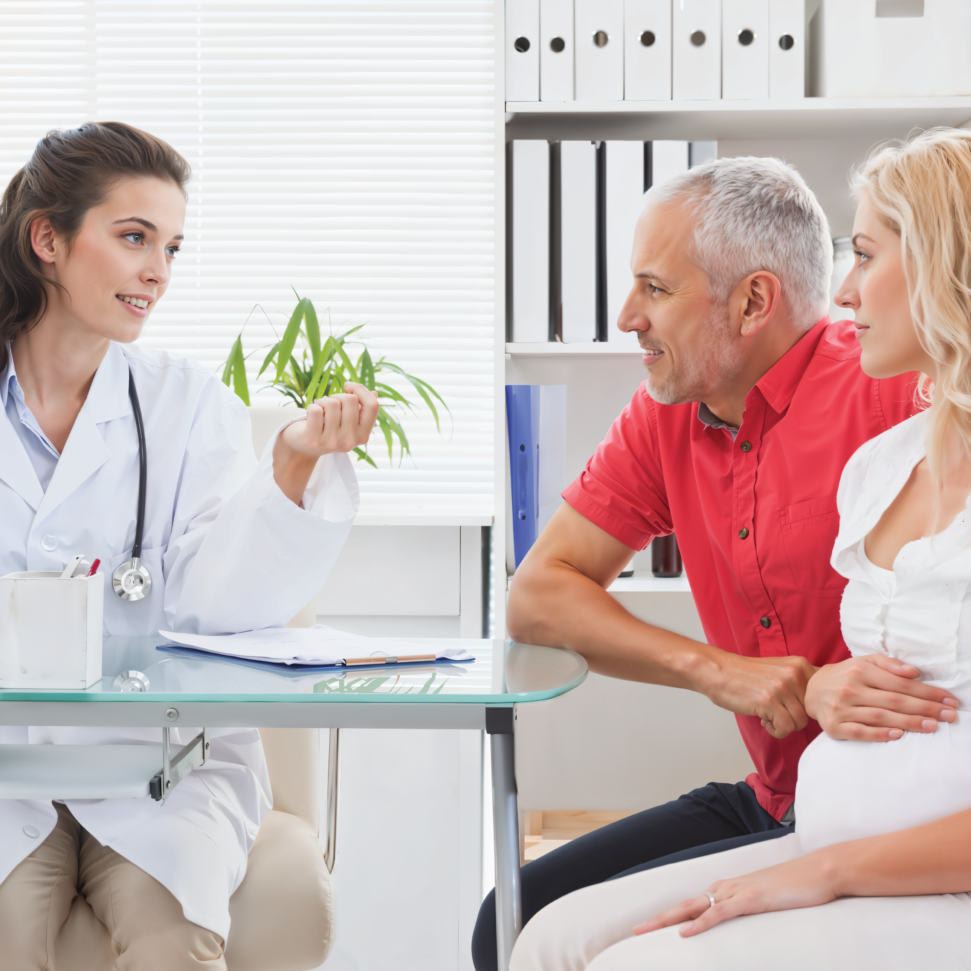 Expectant parents have questions